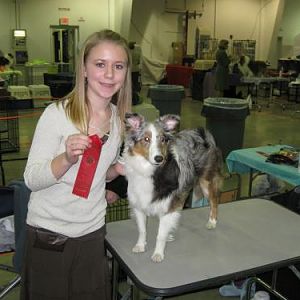 Deja takes 2nd place in her first show! (TY Emmy!!)