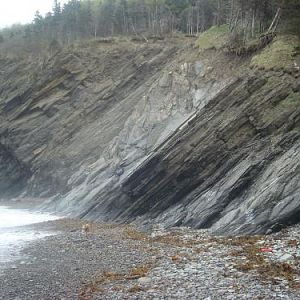 Meat Cove, norther most place on Cape Breton Island, Nova Scotia
