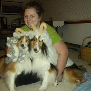 Katie, Joey and Bailey