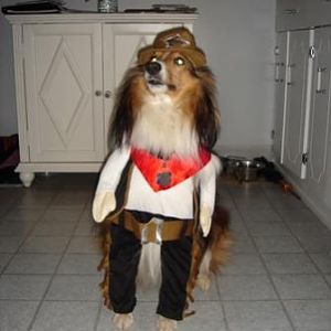Halloween outfit one year :)