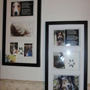 Maddie and Louie Memorial Frames