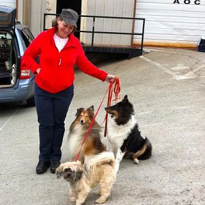 Joan D and doggies[1]