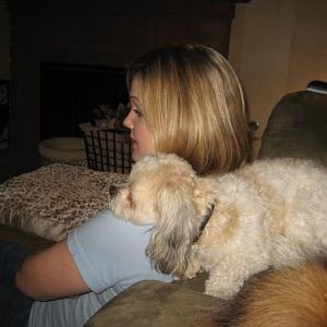 With Shannon (my oldest daughter)