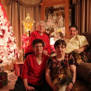 Our family ... my mom also lives with us - she will be 84 on Dec 31.