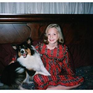 Jasmine and Me. Her very stubborn and goofy personality is well demonstrated in this picture.