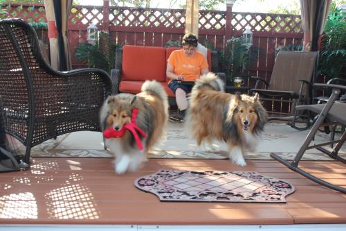 At play