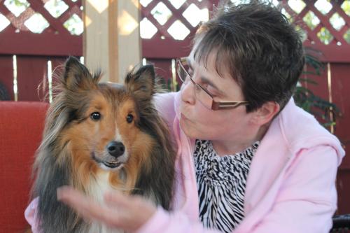Diane and her boy