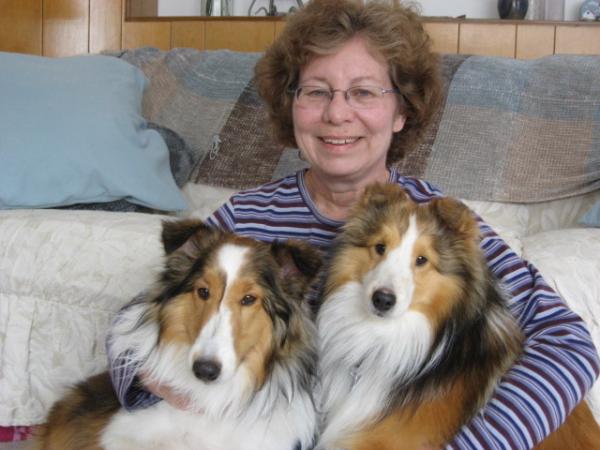 Joey, Bailey and Mom