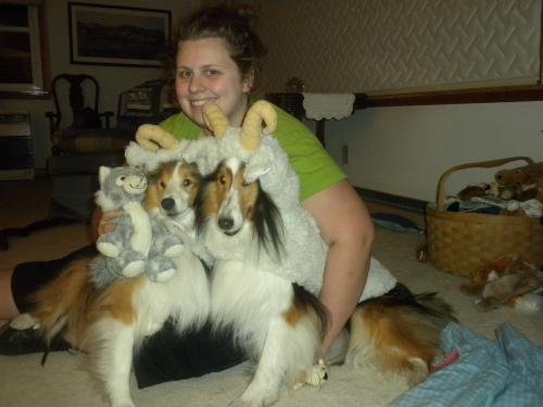 Katie, Joey and Bailey