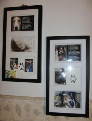 Maddie and Louie Memorial Frames