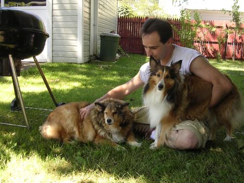My little girls Simona and Muff Muff.  Miss you both so much.